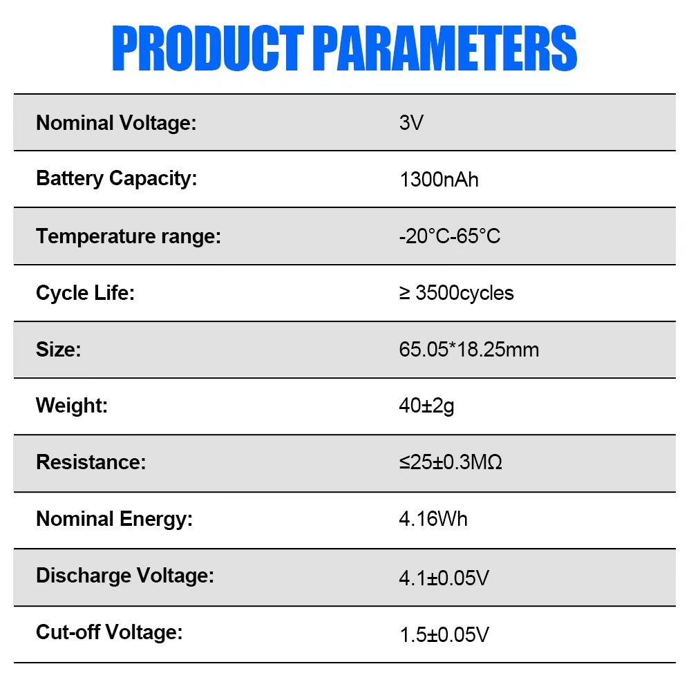 Na-3V-1300mAh