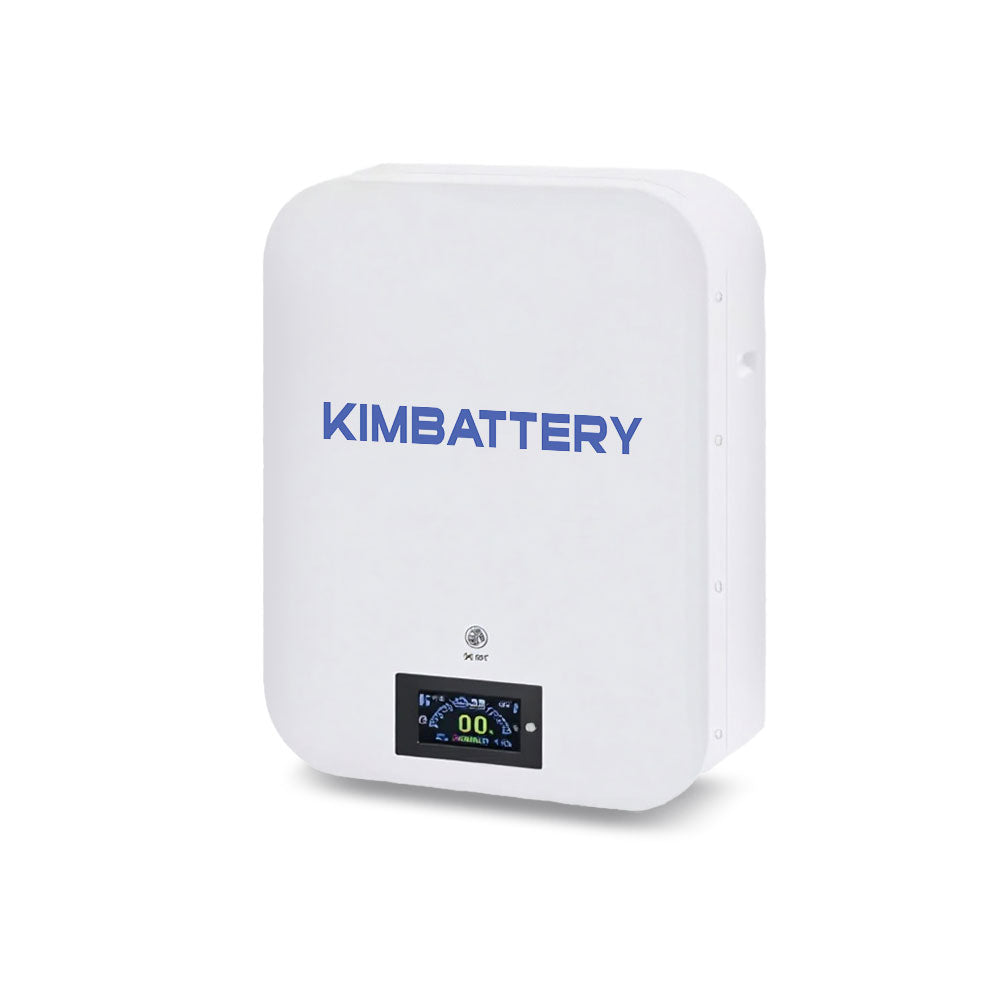 Kimbattery 48V 100Ah LiFePO4 Battery Pack 16S with BMS for Home Solar ESS and Off-Grid Power