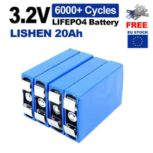 LiFePO4 20Ah 3.2V Prismatic Battery Cell for Small ESS DIY Packs and Backup Power
