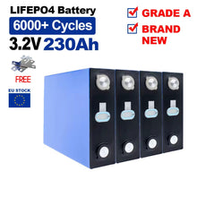 CALB 3.2V 230Ah LiFePO4 Prismatic Battery Cell Grade A for RV, Solar & DIY Battery Pack