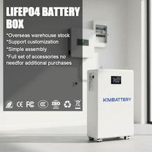 Kimbattery 48V 280Ah Wall-Mount LiFePO4 Battery System 16S for Commercial Solar Energy Storage