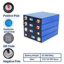LiFePO4 173Ah 3.2V Prismatic Battery Cell for RV Marine and Off-Grid Solar Systems