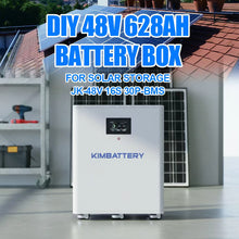 Kimbattery DIY 16S 48V 628Ah LiFePO4 Battery Kit with JK BMS for Large Solar Energy Storage