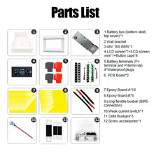 Kimbattery DIY 16S 48V 100Ah LiFePO4 Battery Kit with Cells and BMS for Solar and RV Builds