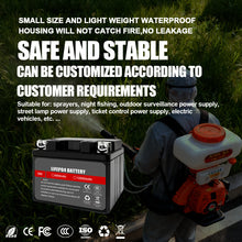 Kimbattery 12V 6Ah LiFePO4 Battery Pack for Solar Street Lights and Small Backup Power