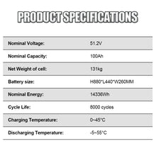 Kimbattery 48V 280Ah LiFePO4 Rack Battery Pack 16S with JK BMS for Home ESS and Solar Storage