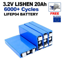 LiFePO4 20Ah 3.2V Prismatic Battery Cell for Small ESS DIY Packs and Backup Power