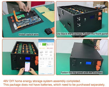 Kimbattery DIY 16S 48V 230Ah LiFePO4 Battery Box Kit