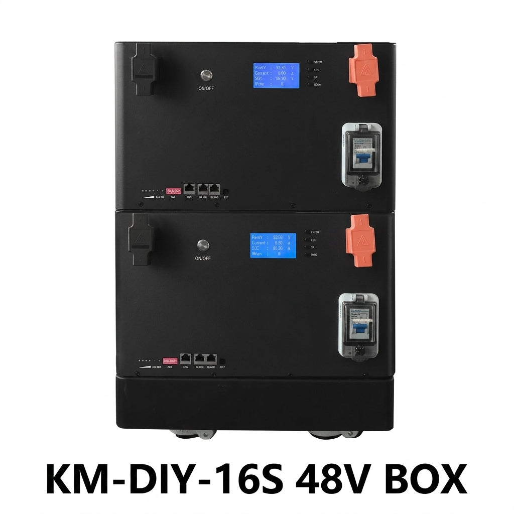 Kimbattery DIY 16S 48V 280-334Ah LiFePO4 Battery Box Kit