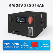 Kimbattery DIY 8S 24V 280-314Ah LiFePO4 Battery Box Kit