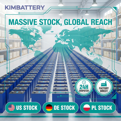 EU LAGER EVE LF280K 3.2V 280Ah LiFePO4 Prismatische Batteriezelle für Solarenergiespeicherung