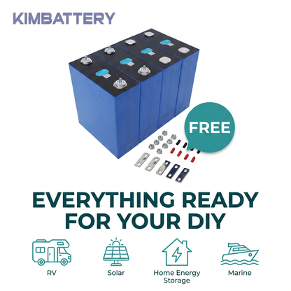 EU LAGER EVE LF280K 3.2V 280Ah LiFePO4 Prismatische Batteriezelle für Solarenergiespeicherung