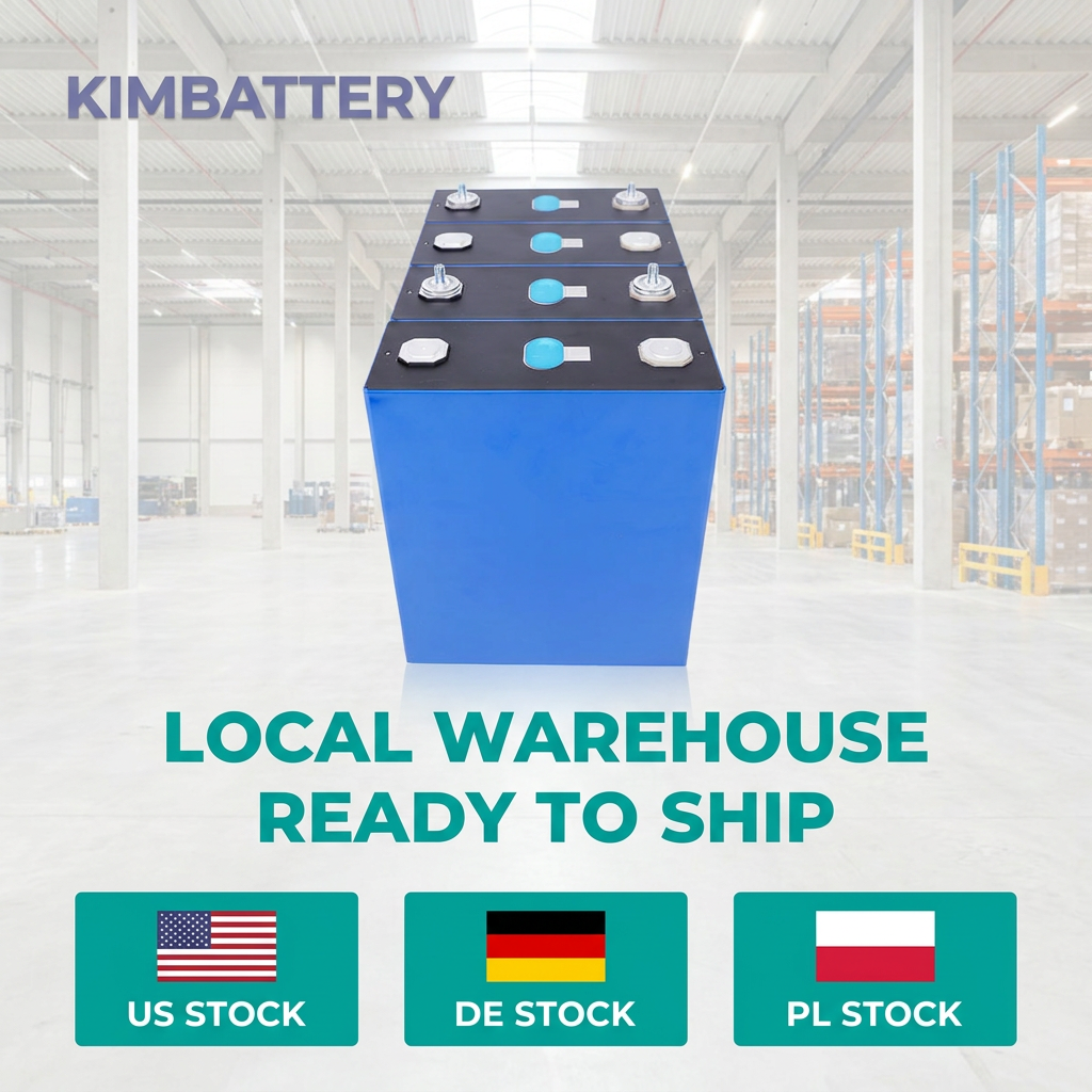 EU-LAGER EVE LF334 3.2V 334Ah LiFePO4 prismatische Batteriezelle M6 für Energiespeicherung & DIY-Packs