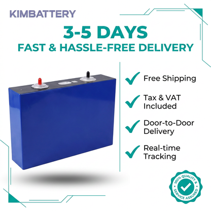 EU LAGER EVE MB56 3.2V 628Ah LiFePO4 Prismatische Batteriezelle für Heimenergiespeicher & DIY Batteriepakete