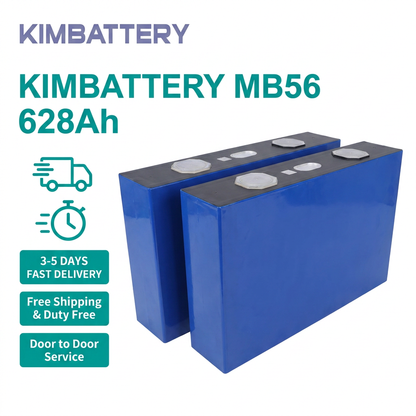 EU LAGER EVE MB56 3.2V 628Ah LiFePO4 Prismatische Batteriezelle für Heimenergiespeicher & DIY Batteriepakete