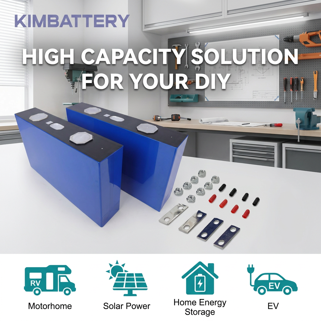 EU LAGER EVE MB56 3.2V 628Ah LiFePO4 Prismatische Batteriezelle für Heimenergiespeicher & DIY Batteriepakete