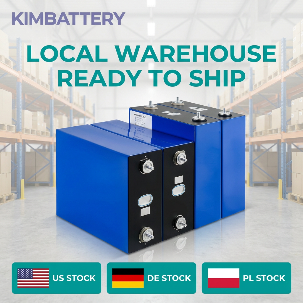 EU LAGER EVE MB31 3.2V 314Ah LiFePO4 Prismatische Batteriezelle 8000 Zyklen für Solar ESS RV EV