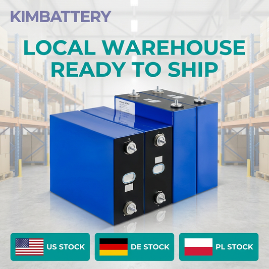 EU LAGER EVE MB31 3.2V 314Ah LiFePO4 Prismatische Batteriezelle 8000 Zyklen für Solar ESS RV EV