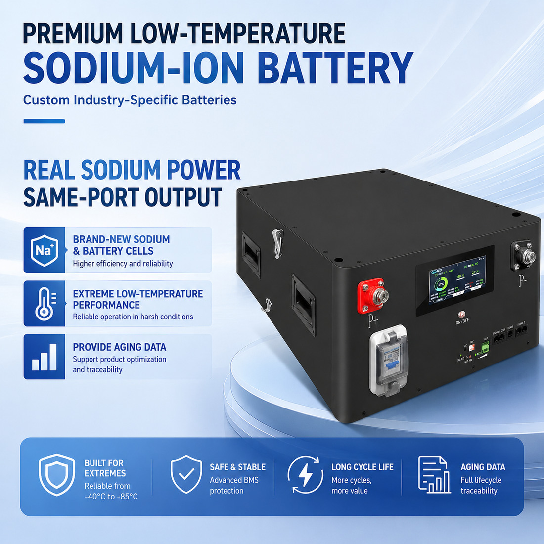 kimbattery 24V 210Ah Sodium Ion Battery Pack