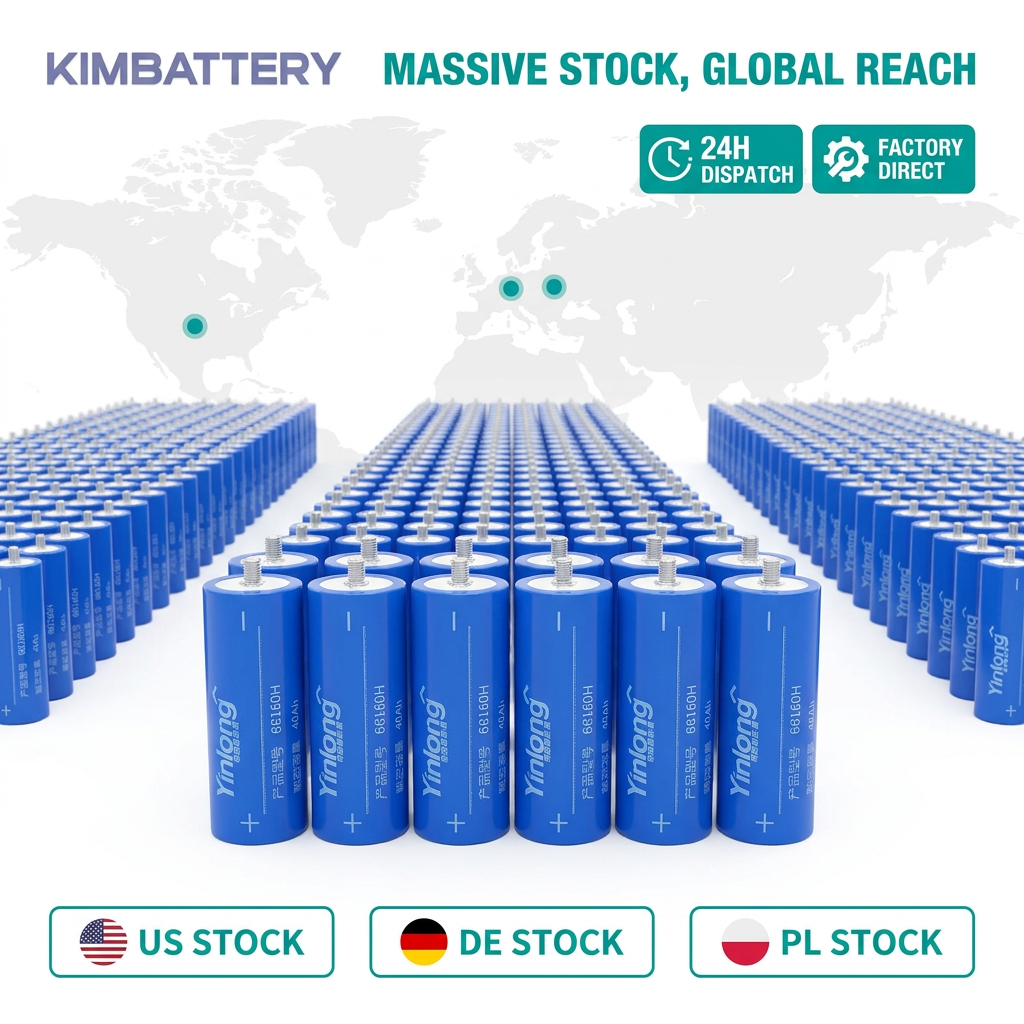 EU-LAGER YL 2,3V 40Ah LTO Batteriezelle | 25000+ Zyklen Lithium-Titanat-Zelle für Wohnmobile, USV und Solarspeicher