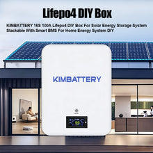 Kimbattery DIY 16S 48V 100Ah LiFePO4 Battery Kit with Cells and BMS for Solar and RV Builds
