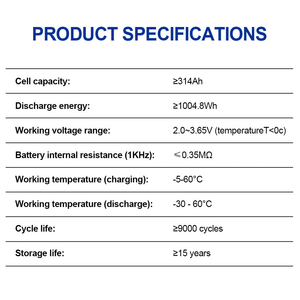CALB-3.2V 314A
