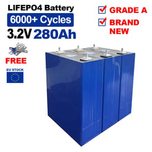REPT 3.2V 280Ah LiFePO4 Prismatic Battery Cell Grade A for Home Energy Storage and Solar ESS