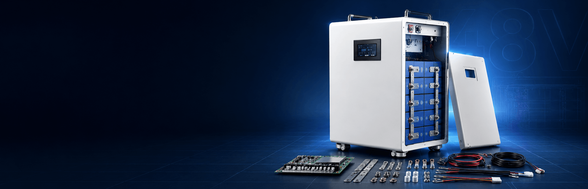 48V Server Rack and Vertical ESS Solutions